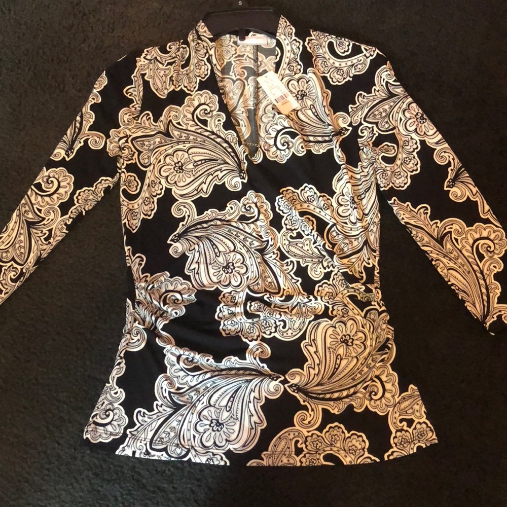 NY&Co 3/4 sleeve dress shirt